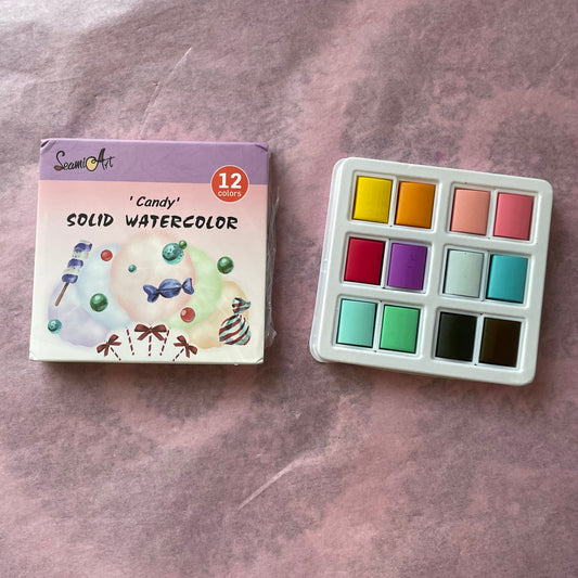 Set Acuarelas SemiArt