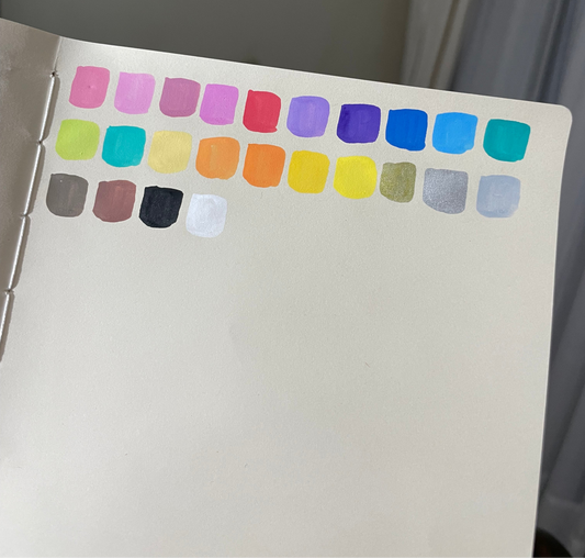 Acrylic markers 24 colores